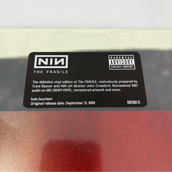 Nine Inch Nails The Fragile Definitive Edition 3X LP Vinyl Record Nothing.Inter - Picture 5 of 10